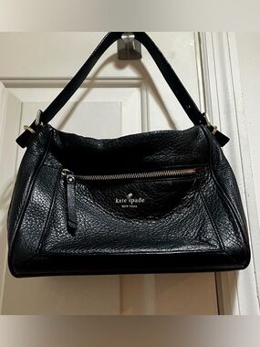 Kate Spade Black Pebble Grain Cow Leather Women's Bag